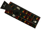 Rasta Hemp Leaf Suspenders