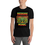 Retro Rasta Boombox Unisex T-Shirt
