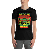 Retro Rasta Boombox Unisex T-Shirt
