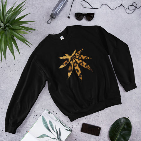 Ganja Cheetah Sweatshirt Unisex