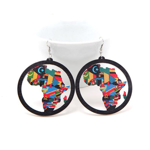 Motherland Map Earrings