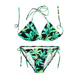 Hemp Leaf Brazilian  Bikini
