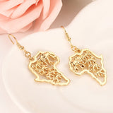 Gold Lion of Judah Earrings