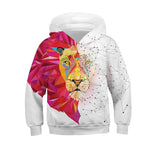 Colorful Lion Hoodie