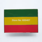 Ethiopian Flag Belt Buckle