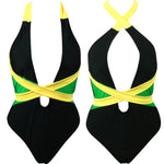 Jamaican Flag Rasta  Monokini