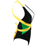 Jamaican Flag Rasta  Monokini
