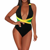 Jamaican Flag Rasta  Monokini