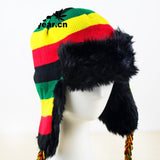 Rasta Winter Beanie Hat